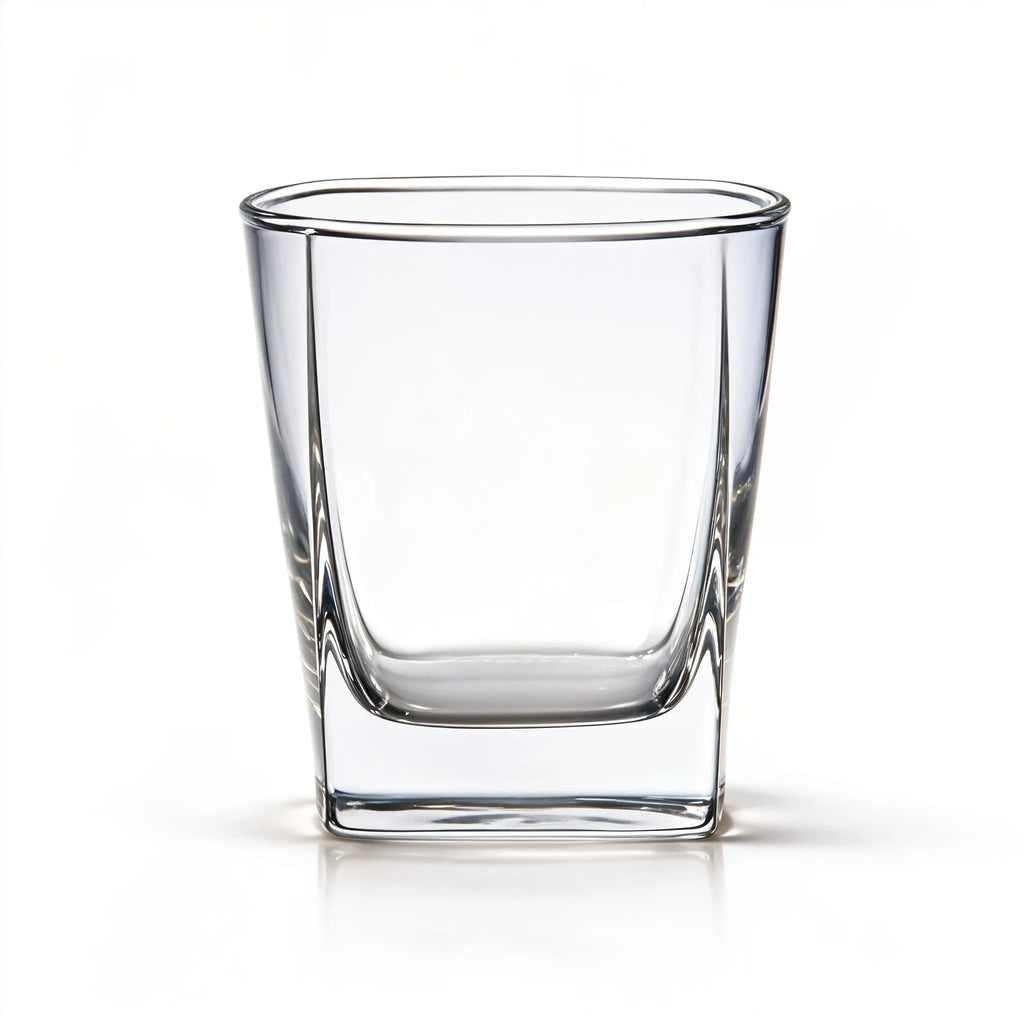 Nova classic whiskey glass with a heavy flat base and clean lines 1