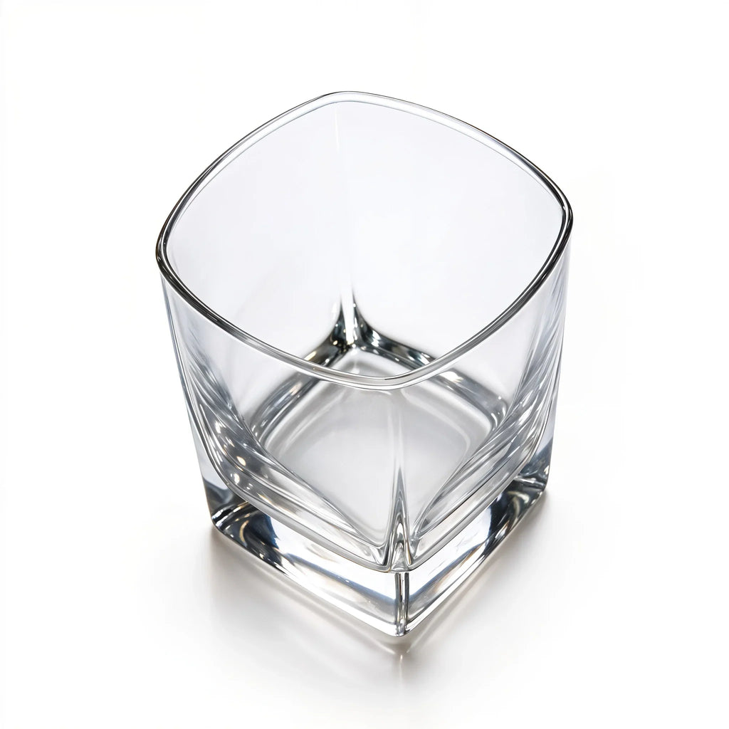 Nova classic whiskey glass with a heavy flat base and clean lines 3