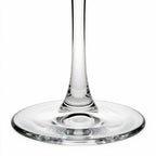 Caspian classic martini glass featuring an intricate geometric cut pattern and long stem 3
