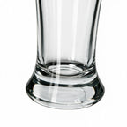 Orbit modern beer glass with a clear base and rounded profile 6