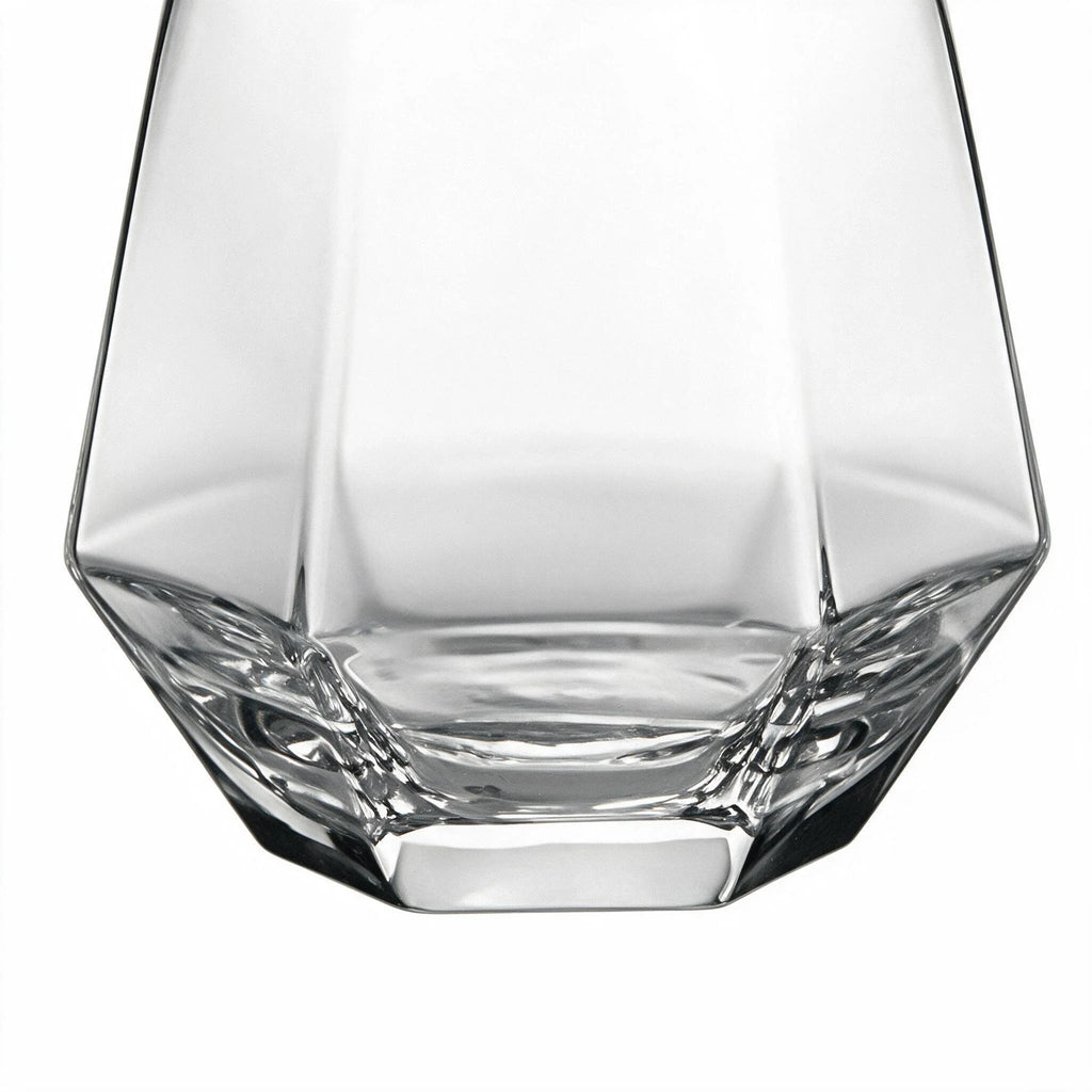 Ridge classic whisky glass featuring deep vertical cuts along the base 3
