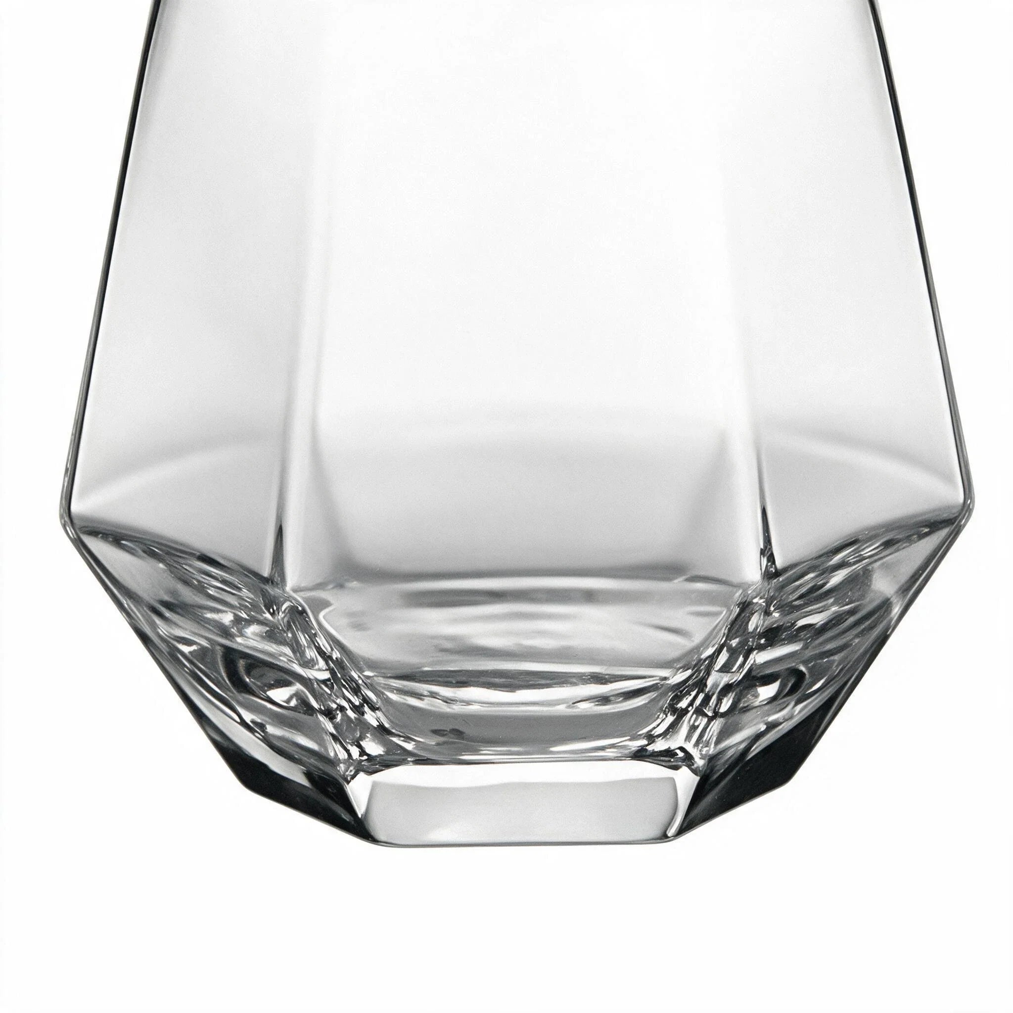 Ridge classic whisky glass featuring deep vertical cuts along the base 3