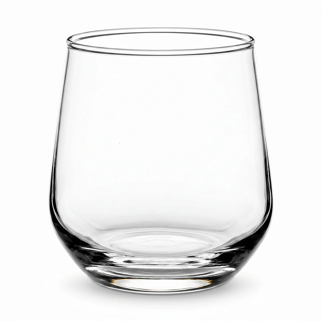 cairn classic whisky glass featuring an intricate geometric cut pattern and flat base