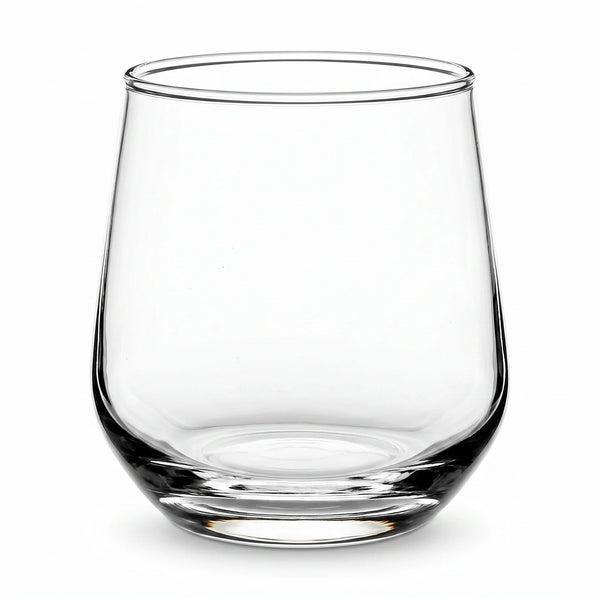 Wexford classic whiskey glass featuring an intricate geometric cut pattern and flat base