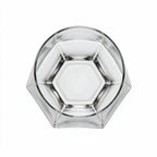 Ridge classic whisky glass featuring deep vertical cuts along the base 4