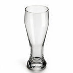 Hollis classic tall beer glass featuring a curved silhouette and narrow base