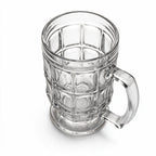 Tavern classic beer mug featuring a dimpled pattern and sturdy handle 2