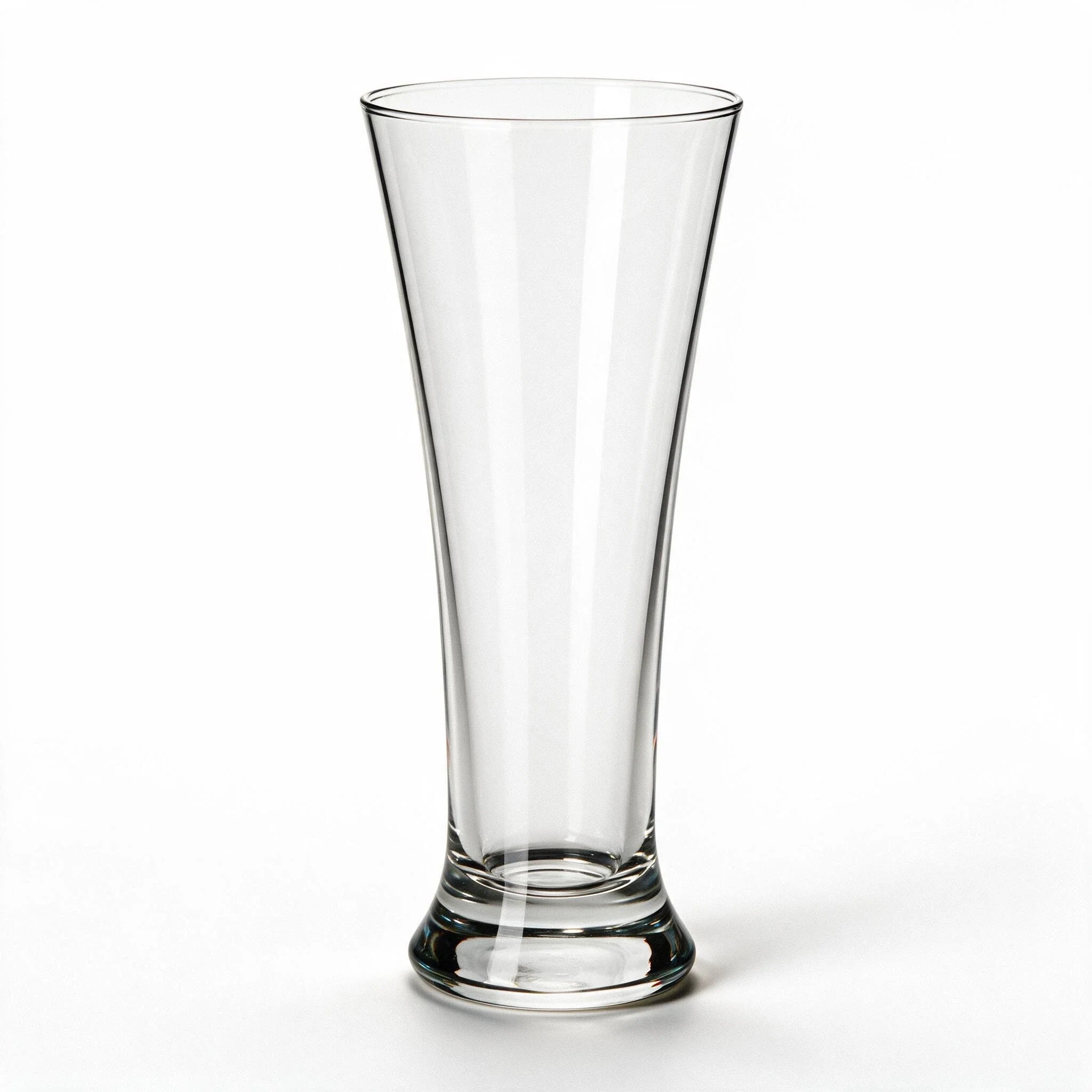 Orbit modern beer glass with a clear base and rounded profile 3