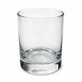 Silas clear whisky glass with a smooth finish and heavy base