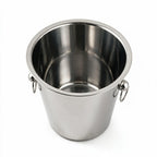 Corin silver wine bucket with ring handles and a polished finish