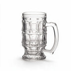 Tavern classic beer mug featuring a dimpled pattern and sturdy handle