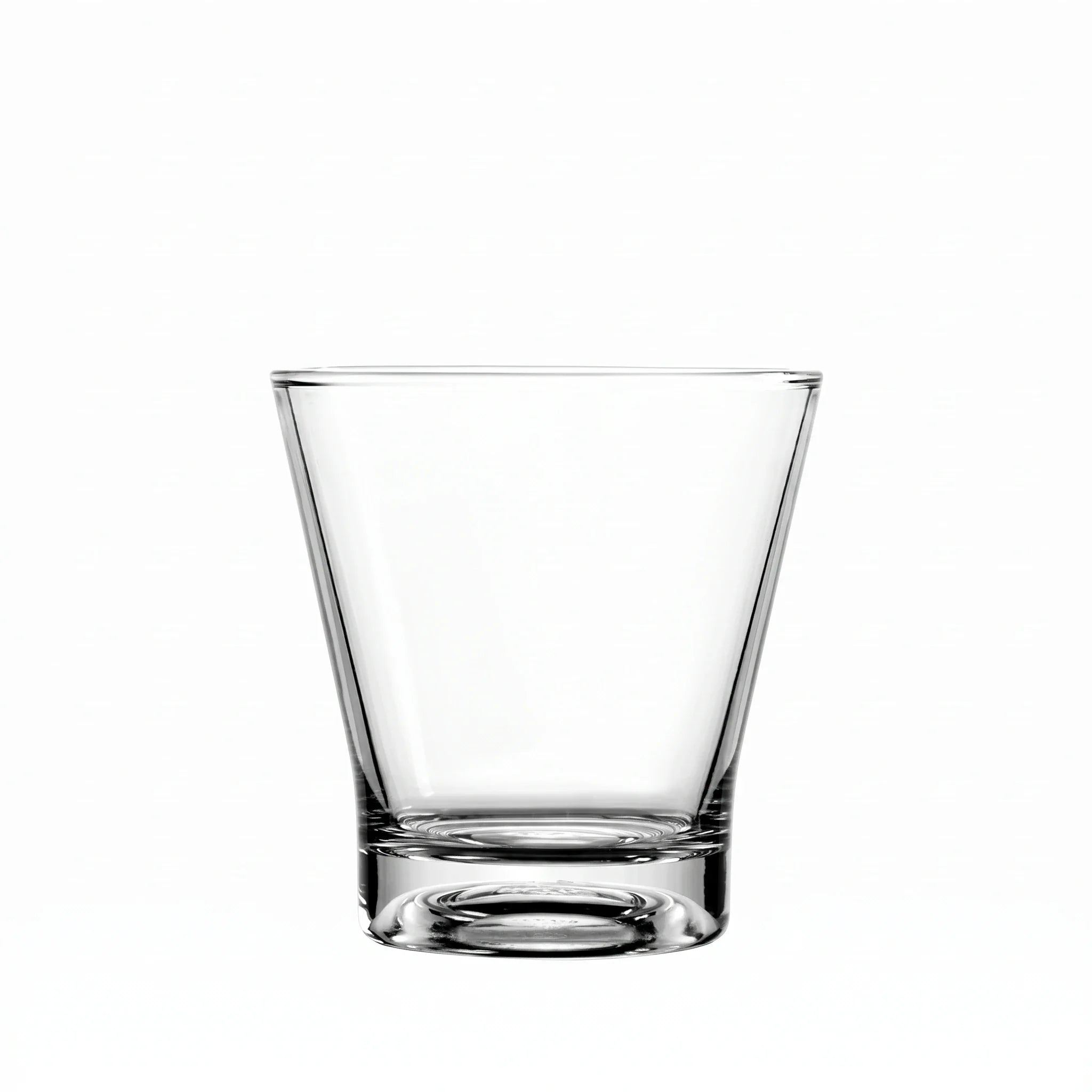 Flare modern whisky glass featuring a clean flared silhouette and heavy base 6