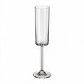 Sloane clear wine glass with a straight cylindrical bowl and slender stem