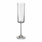 Sloane clear wine glass with a straight cylindrical bowl and slender stem