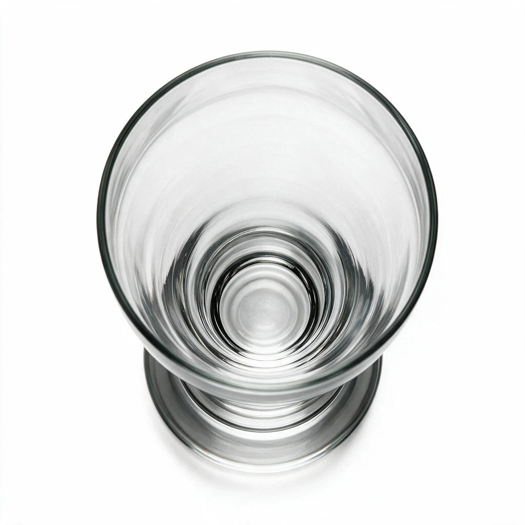Hollis classic tall beer glass featuring a curved silhouette and narrow base 4