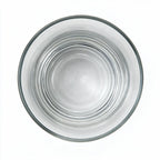 Silas clear whisky glass with a smooth finish and heavy base