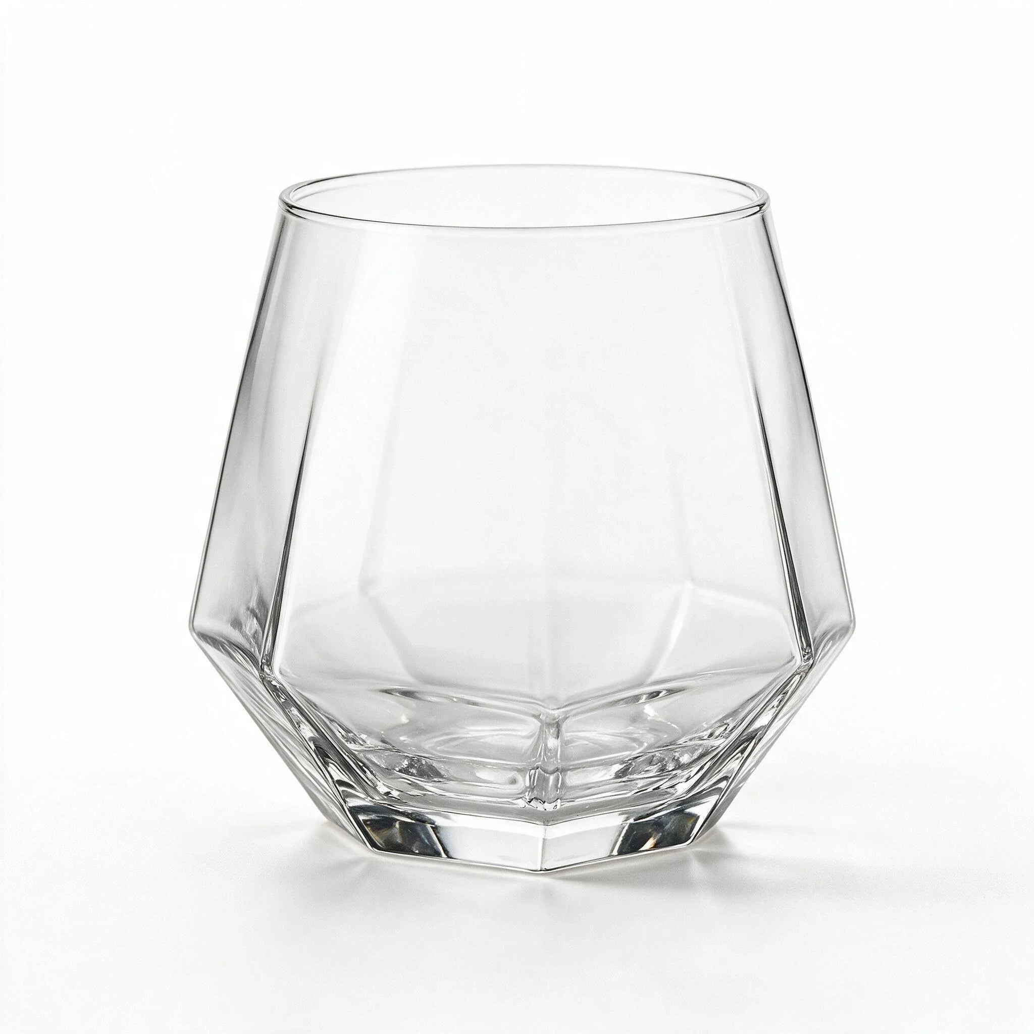 Ridge classic whisky glass featuring deep vertical cuts along the base