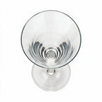 Vantage elegant champagne flute featuring a deep V-shaped conical bowl and long stem 4