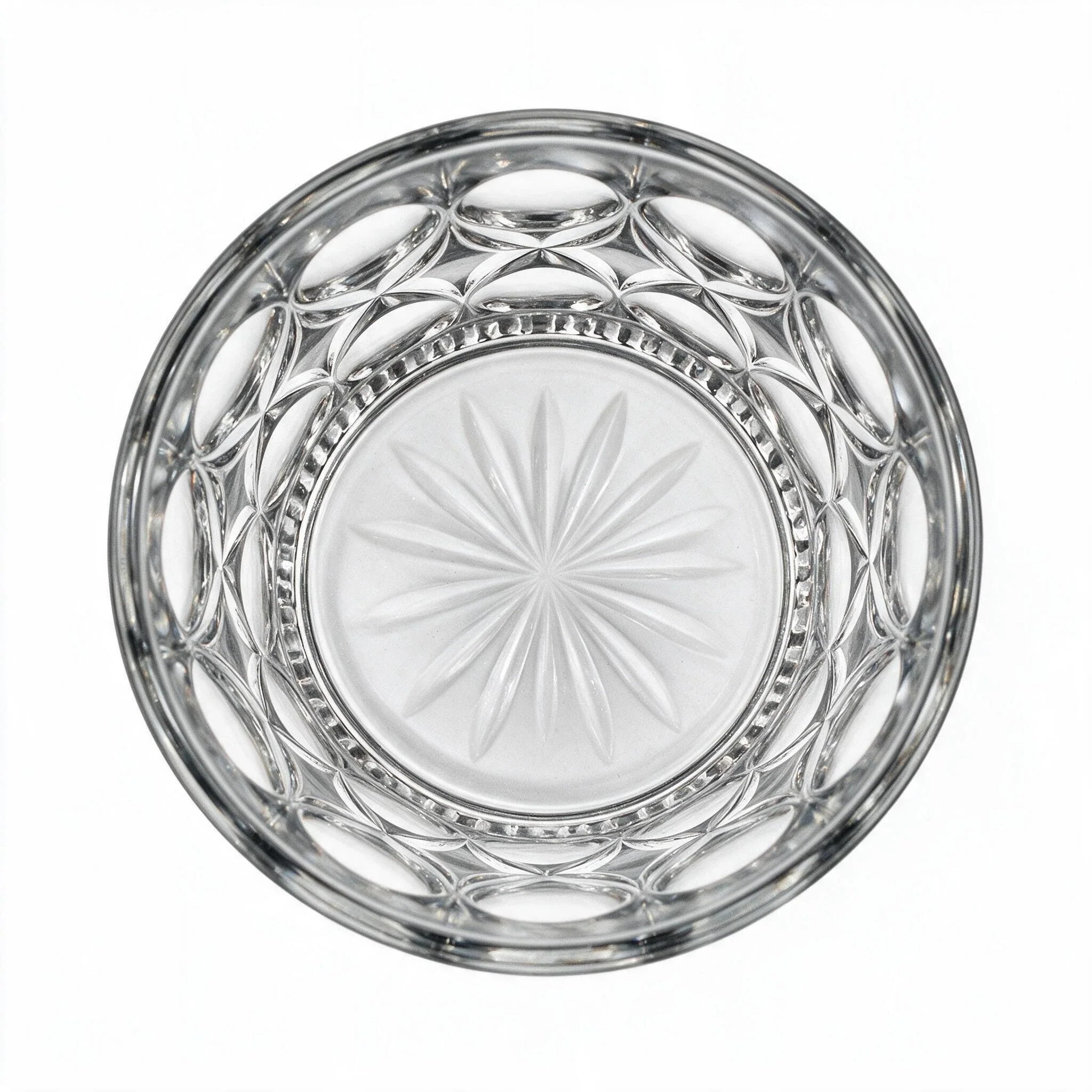 Cadence classic whisky glass featuring a heavily textured geometric pattern and flat base 6