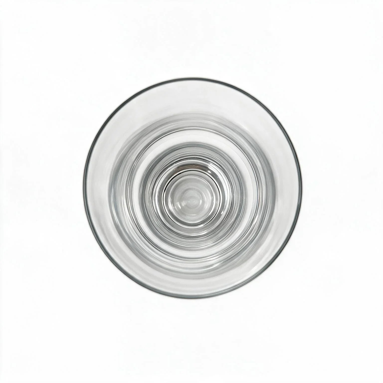 Alden clear beer glass with a contoured pilsner silhouette