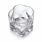 Bishop modern whisky glass featuring a twisted angular silhouette and heavy base 2