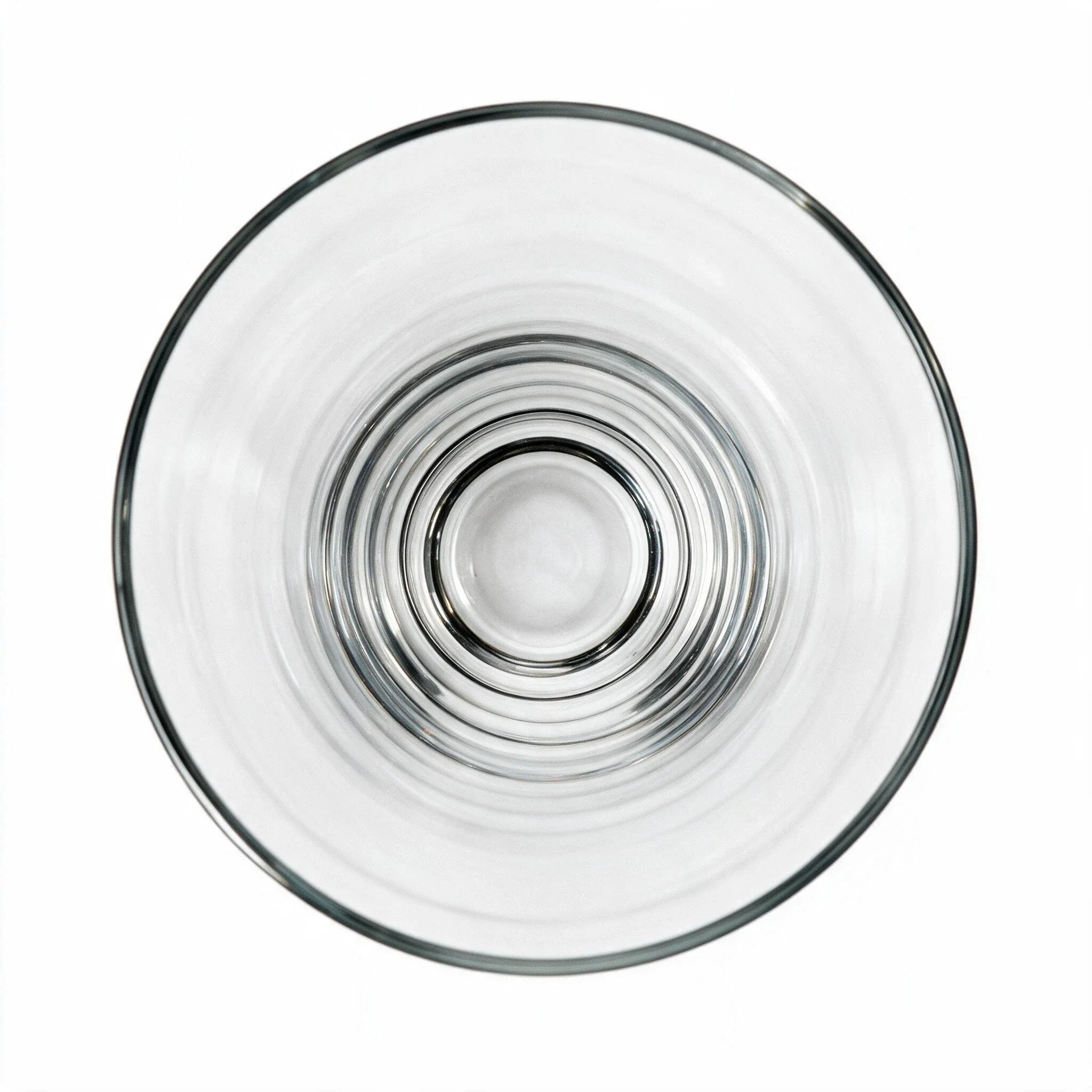 Orbit modern beer glass with a clear base and rounded profile 5