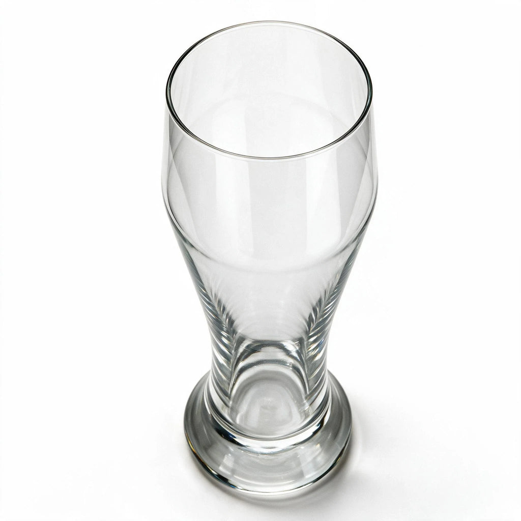Hollis classic tall beer glass featuring a curved silhouette and narrow base 3