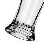 Orbit modern beer glass with a clear base and rounded profile 4